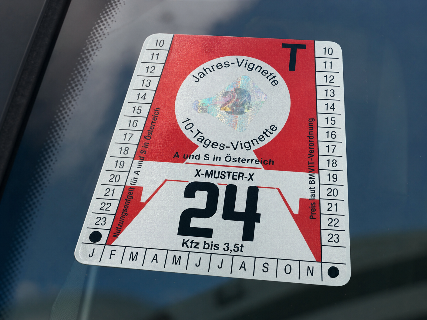 Klebevignette: So bringen Sie sie richtig an